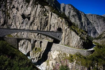 View of arch bridge