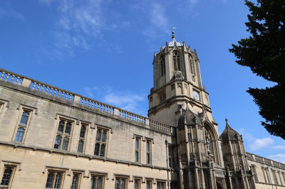 Low angle view of historic building against sky