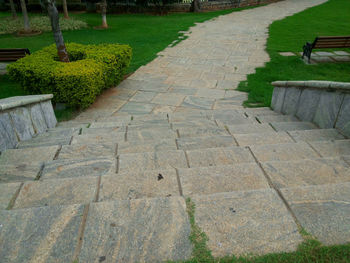 Footpath in park