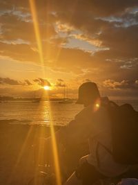 Formenteras sky during sunset