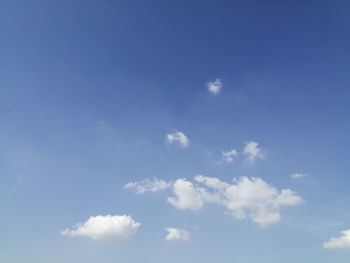 Low angle view of clouds in sky