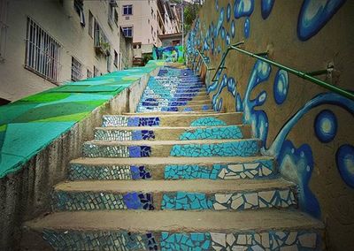 Low angle view of staircase