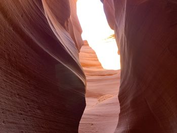 View of rock formations