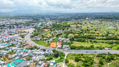 bird's-eye view