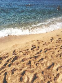 Scenic view of beach