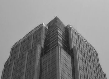 Low angle view of modern building