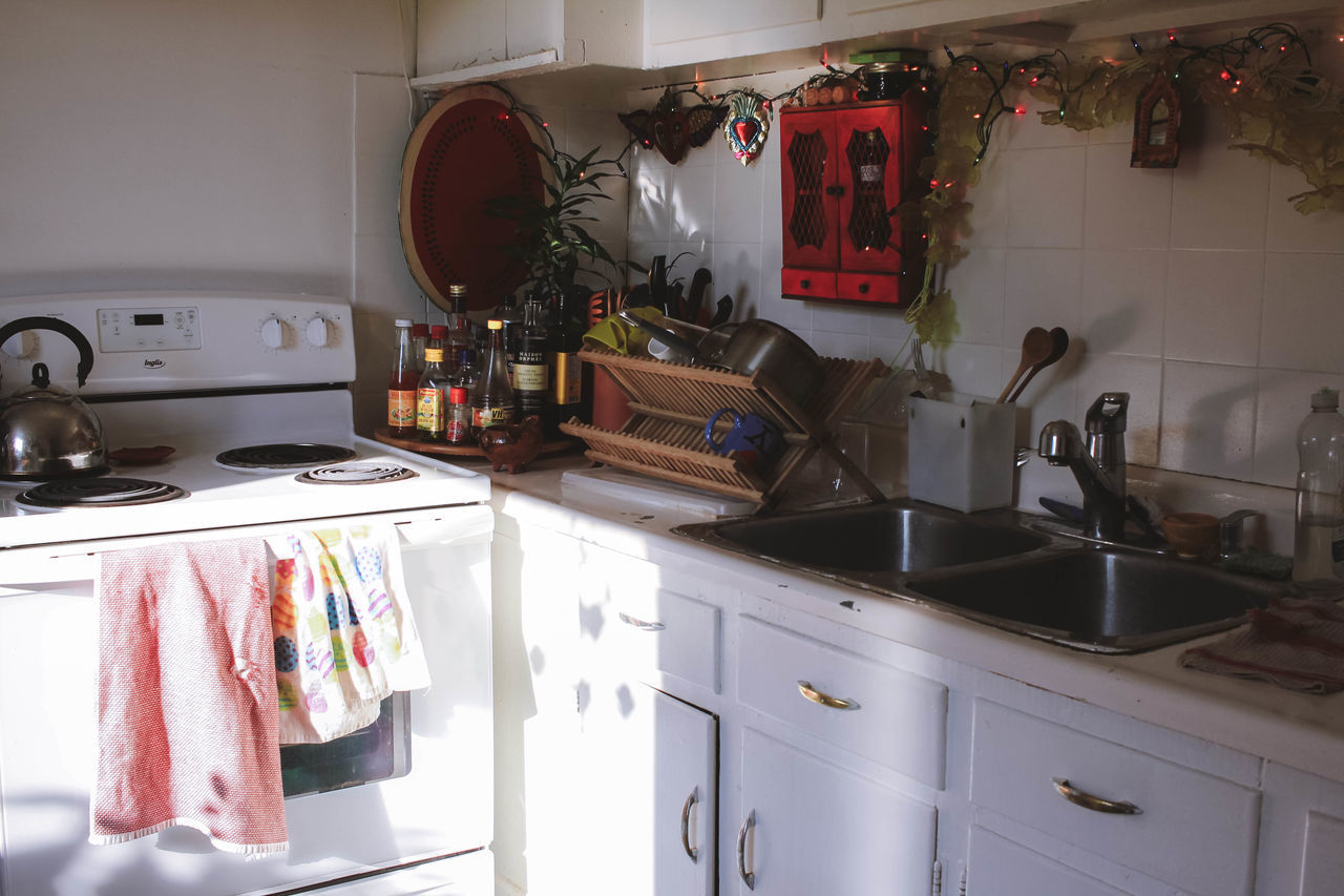 INTERIOR OF KITCHEN