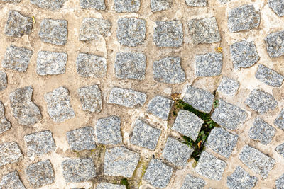 Full frame shot of stone wall