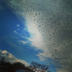 View of cloudy sky