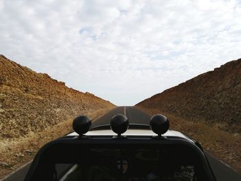 Car on road