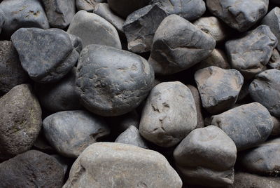 Full frame shot of stones