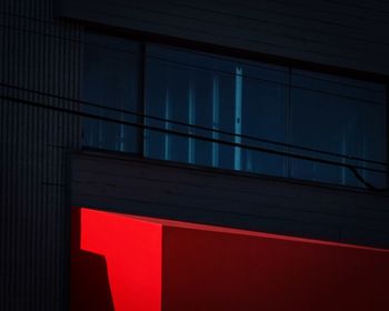 Close-up of window of building