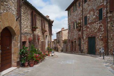 View of old building