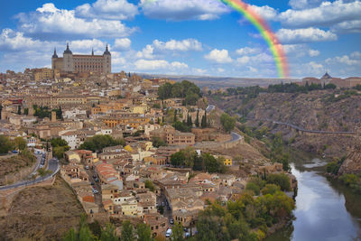 Beautiful old townscape of toledo