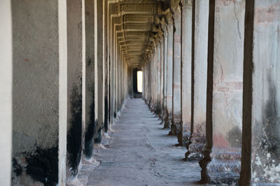 Corridor of old building