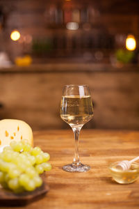 Close-up of food on table