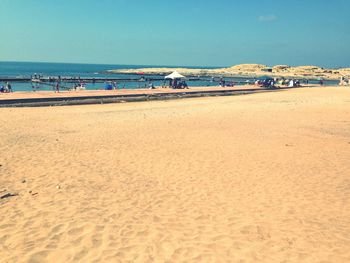 Scenic view of beach