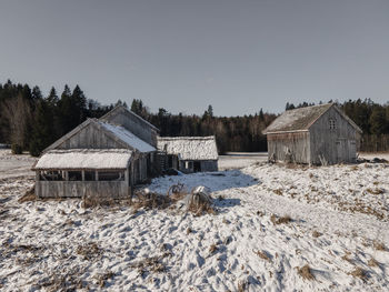 Abandoned old farmhouse