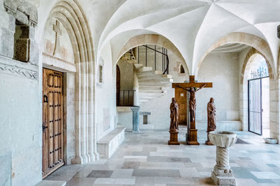 Corridor of historic building