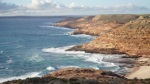 Coastal landscapes at kalbarri national park in western australia.