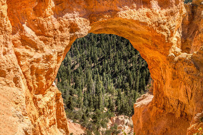 View of rock formation