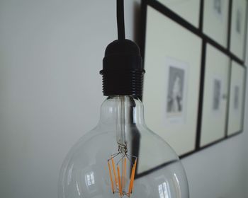 Close-up of light bulb