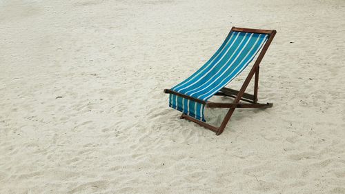 Chair on beach