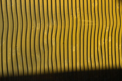 Full frame shot of yellow wall