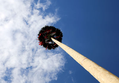 The tradition of maypole climbing is a spring highlight in many bavarian and austrian communities.