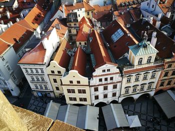 Aerial view of city