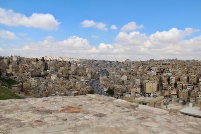 Cityscape against sky