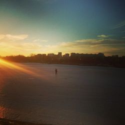 View of sky at sunset