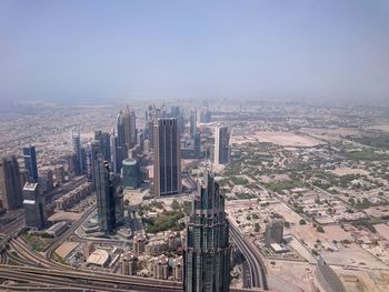 Aerial view of cityscape