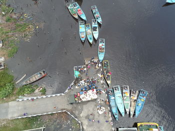 Many boat at fisheries jetty