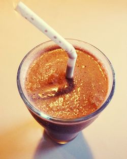 Close-up of drink in glass