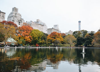 Pond in park