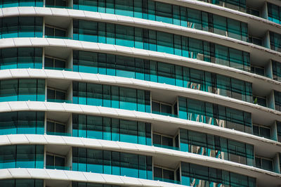 Abstract minimal style reflecting architecture in bangkok