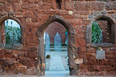 Archway of old ruin