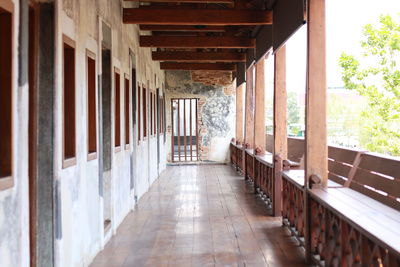 Corridor of building