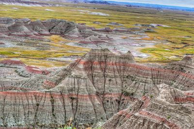 Aerial view of landscape