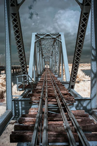 Close-up of bridge