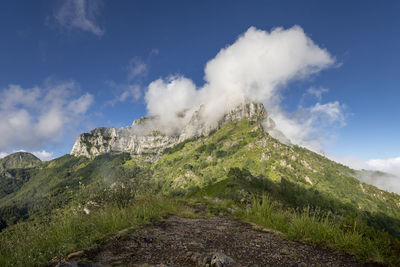 Panoramic view of landscape against sky