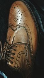 Low section of man legs