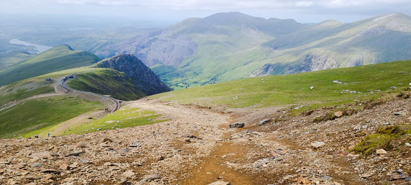 Snowdonia mountain 