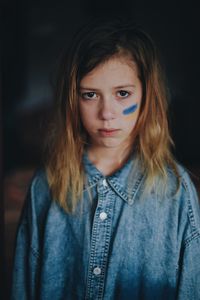 Portrait of young woman