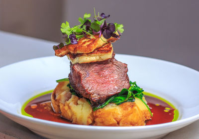 Close-up of food in bowl