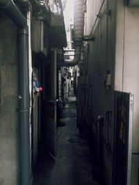 Narrow alley in alley