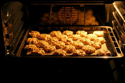 Close-up of cookies