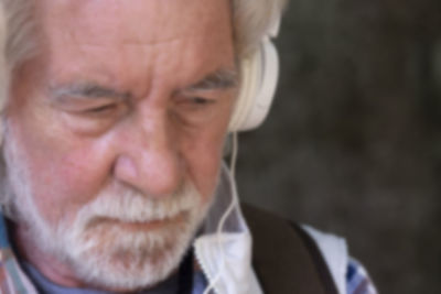 Close-up portrait of a man