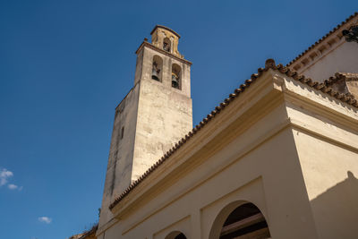 Low angle view of building against sky